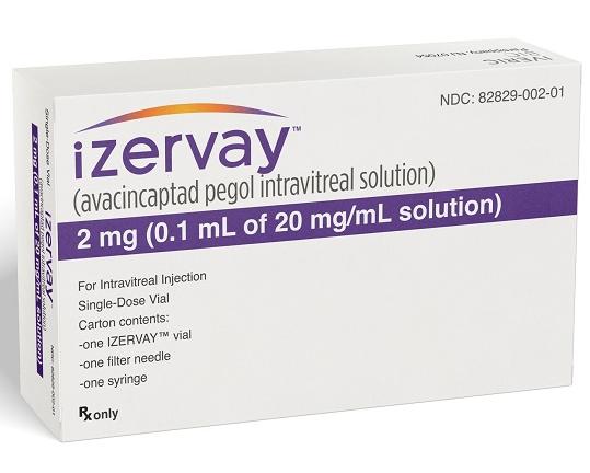 IZERVAY (avacincaptad pegol intravitreal solution)